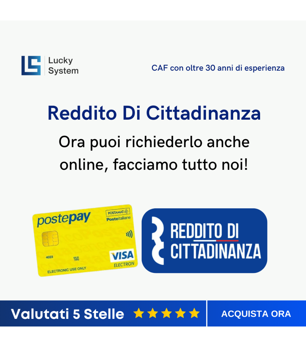 Reddito di Cittadinanza